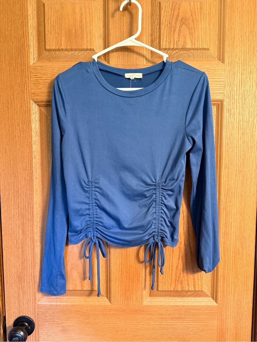 Blue Long Sleeve, Size Medium